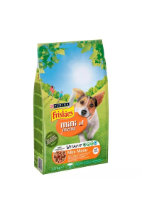Obrázok pre FRISKIES Mini Menu Kuře se zeleninou - suché krmivo pro psy - 1,5 kg