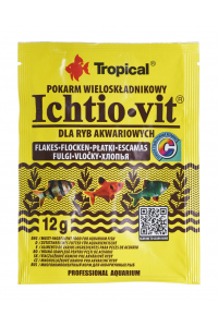 Obrázok pre TROPICAL Ichtio-Vit - krmivo pro akvarijní ryby - 12 g