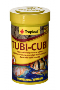 Obrázok pre TROPICAL Tubi-Cubi - krmivo pro akvarijní ryby - 10g
