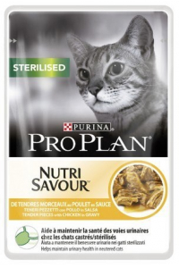 Obrázok pre PURINA Pro Plan Cat Sterilised Kuře - mokré krmivo pro kočky - 85g