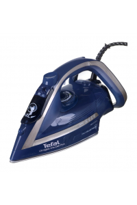 Obrázok pre Tefal Ultragliss Anti-Calc Plus FV6830E0 žehlička Napařovací žehlička 2800 W Modrá, Stříbrná