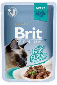 Obrázok pre BRIT Premium Gravy Beef - vlhké krmivo pro kočky - 85g
