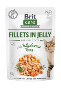 Obrázok pre BRIT Care Fillets in Jelly tuňákové filety - vlhké krmivo pro kočky - 85 g