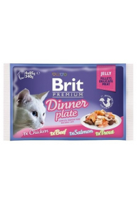 Obrázok pre BRIT Premium Cat Jelly Fillet - mokré krmivo pro kočky - 4x85g
