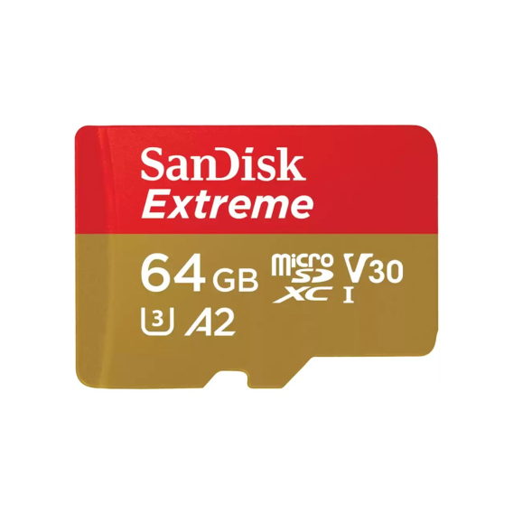 Obrázok pre SanDisk Extreme 64 GB MicroSDXC UHS-I Třída 10