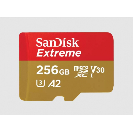 Obrázok pre SanDisk Extreme 256 GB MicroSDXC UHS-I Třída 10