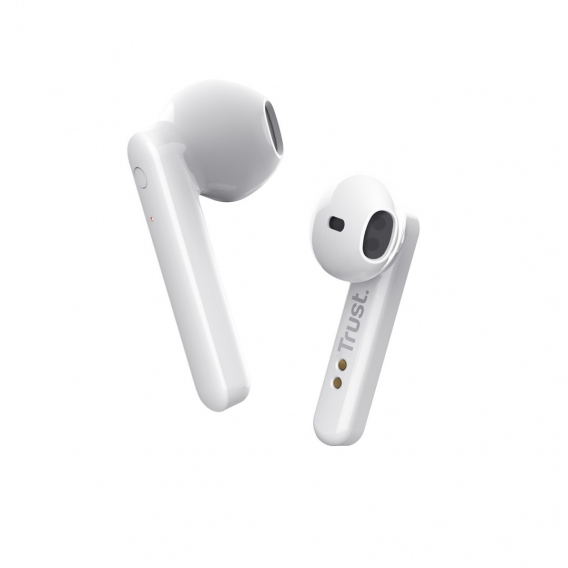 Obrázok pre Trust Primo Touch Sluchátka s mikrofonem True Wireless Stereo (TWS) Do ucha Hovory/hudba Bluetooth Bílá