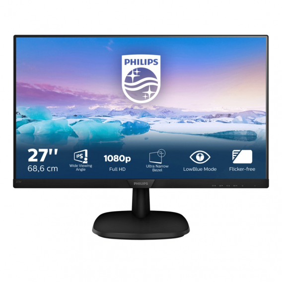 Obrázok pre Philips V Line Full HD LCD monitor 273V7QJAB/00