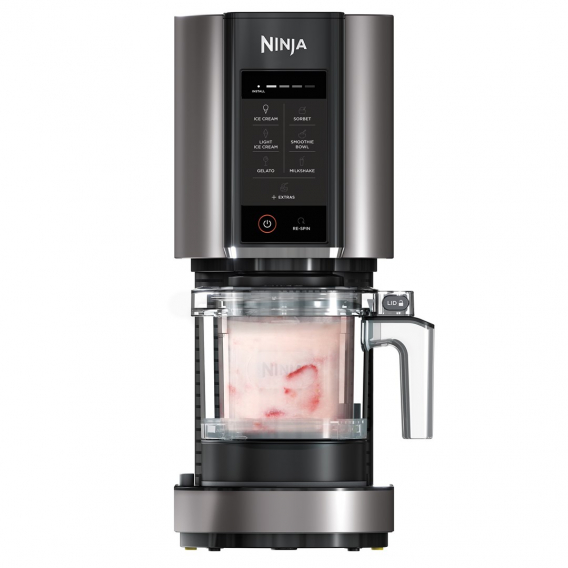 Obrázok pre Ninja NC300EU stroj na zmrzlinu Tradiční zmrzlinovač 1,4 l 800 W Černá, Stříbrná