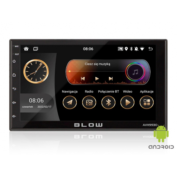Obrázok pre Radio BLOW AVH-9930 2DIN 7" GPS Android 11
