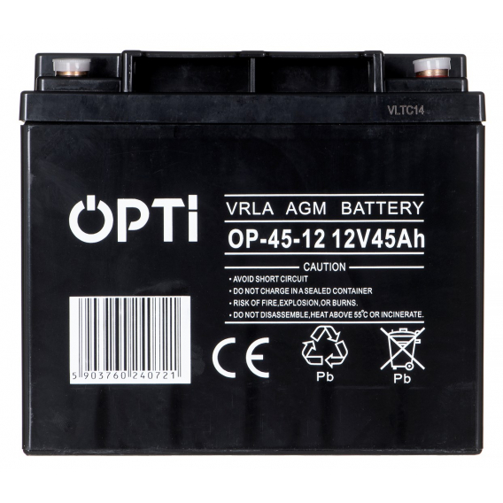 Obrázok pre VOLT POLAND AGM OPTI 12V 45 AH VRLA BATERIE