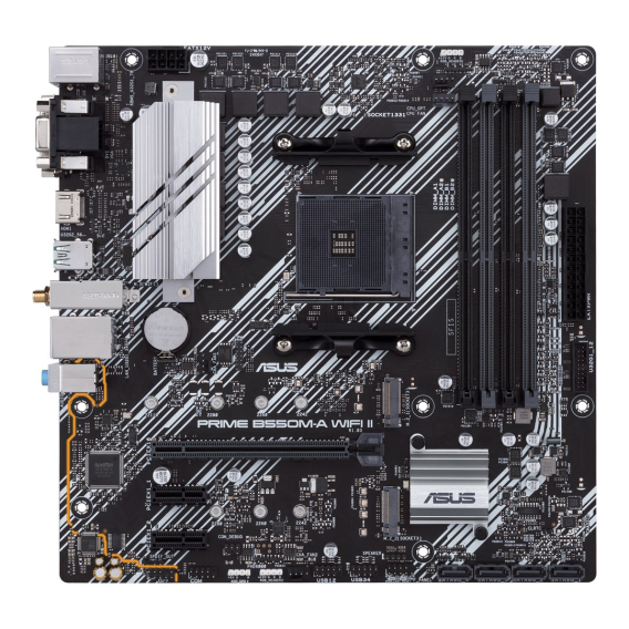 Obrázok pre ASUS PRIME B550M-A WIFI II AMD B550 Socket AM4 Micro ATX