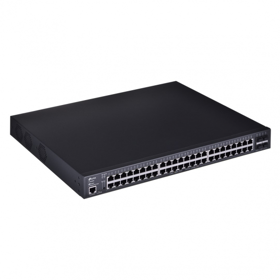 Obrázok pre TP-Link TL-SG3452XP síťový přepínač Řízený L2+ Gigabit Ethernet (10/100/1000) Podpora napájení po Ethernetu (PoE) 1U Černá