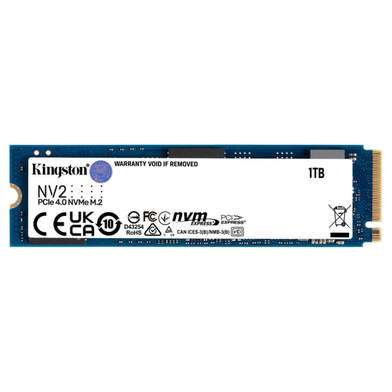 Obrázok pre KINGSTON SSD 1000GB NV2 M.2 2280 PCIE 4.0 NVME DISK