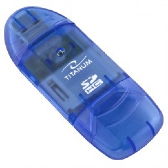 Obrázok pre TITANUM TA101B čtečka karet Modrá USB 2.0