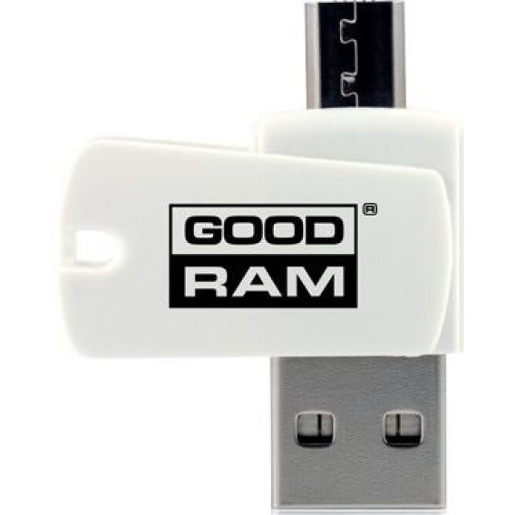 Obrázok pre ČTEČKA KARET GOODRAM microSD/SDHC USB 2.0/microUSB