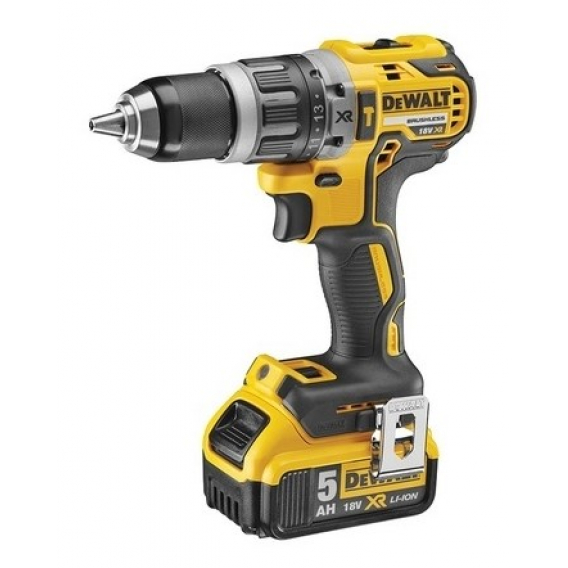 Obrázok pre DeWALT DCD796P2-QW vrtačka Rychloupínací Černá, Žlutá 1,8 kg