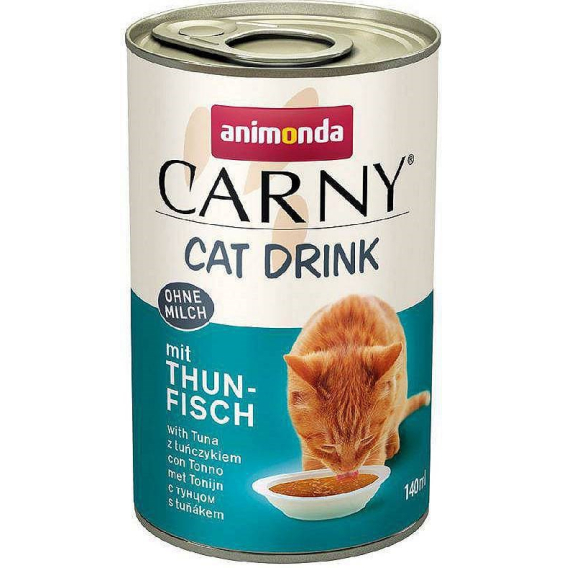 Obrázok pre ANIMONDA Carny Cat Drink  Tuňák - pamlsek pro kočky - 140 ml