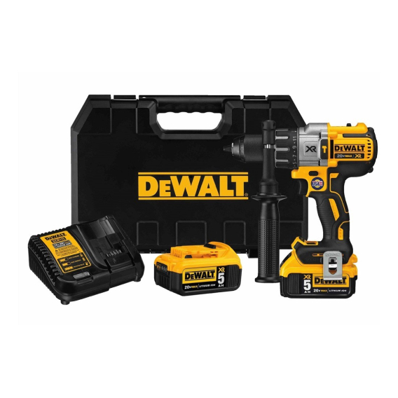 Obrázok pre DeWALT DCD996P2 vrtačka Rychloupínací Černá, Žlutá 2,1 kg