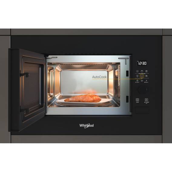 Obrázok pre Whirlpool WMF200G NB Černá Mikrovlnná trouba s grilem Vestavěné 20 l 800 W