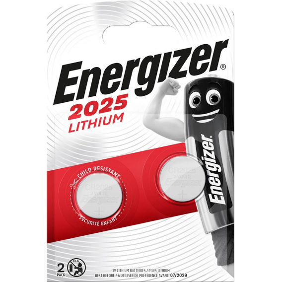 Obrázok pre Energizer 638708 baterie pro domácnost Baterie na jedno použití CR2025 Lithium