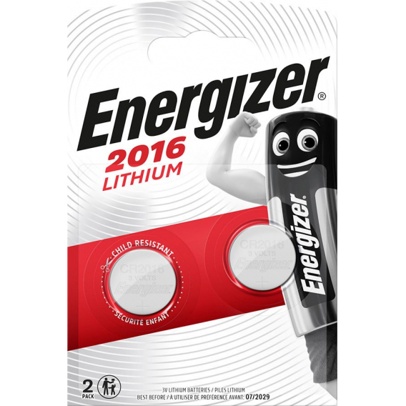 Obrázok pre Energizer 7638900248340 baterie pro domácnost Baterie na jedno použití CR2016 Lithium