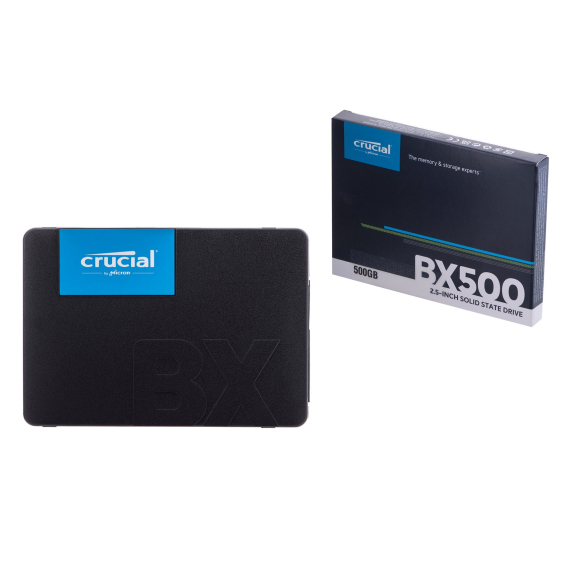 Obrázok pre Crucial CT500BX500SSD1 SSD disk 2.5" 500 GB Serial ATA III 3D NAND