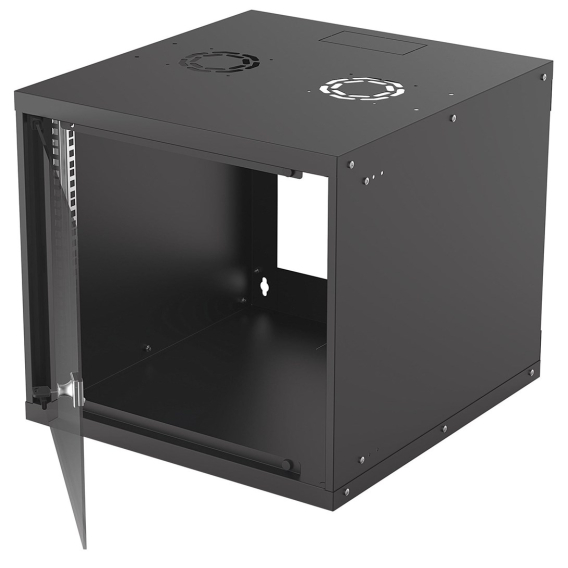 Obrázok pre Intellinet 714808 rack 9U Nástěnný regál Černá