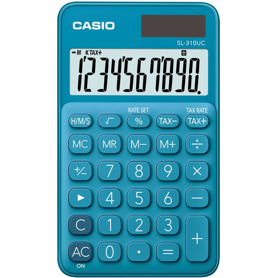Obrázok pre Casio SL-310UC-BU kalkulačka Kapsa Jednoduchá kalkulačka Modrá