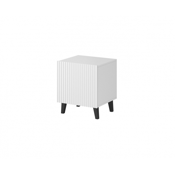 Obrázok pre Noční stolek PAFOS 2 ks. 45x40x51 cm bílá matná