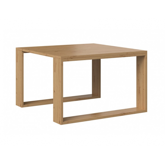Obrázok pre MODERNÍ MINI stůl 67x67x40 cm Řemeslné dubové dřevo