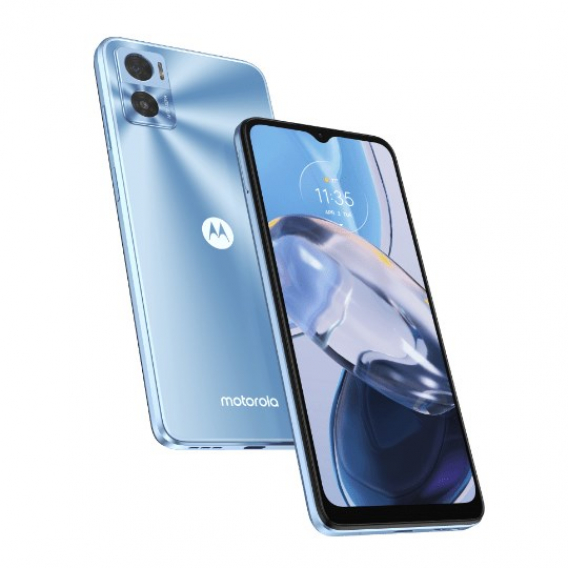 Obrázok pre Motorola Moto E 22 16,5 cm (6.5") Hybridní Dual SIM Android 12 4G USB typu C 3 GB 32 GB 4020 mAh Modrá