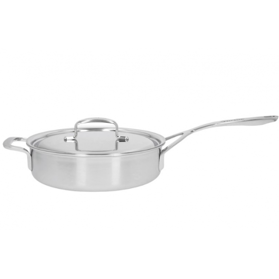 Obrázok pre DEMEYERE 5-PLUS Sauté pánev se 2 rukojeťmi a víkem, 40850-853-0 - 24 CM