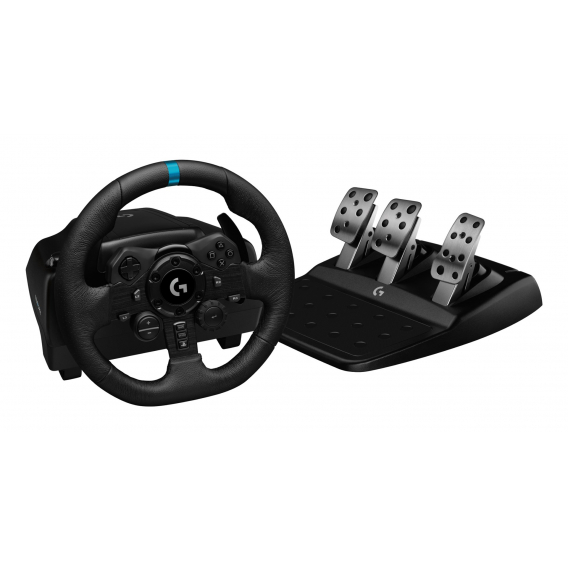 Obrázok pre Logitech G G923 Černá USB 2.0 Volant + Pedály Analogový/digitální PC, PlayStation 4, PlayStation 5