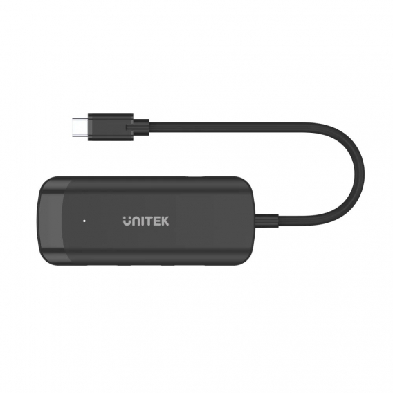 Obrázok pre Unitek H1110B aktivní rozbočovač USB-C, 3 X USB-A 3.1, HDMI 4K30HZ