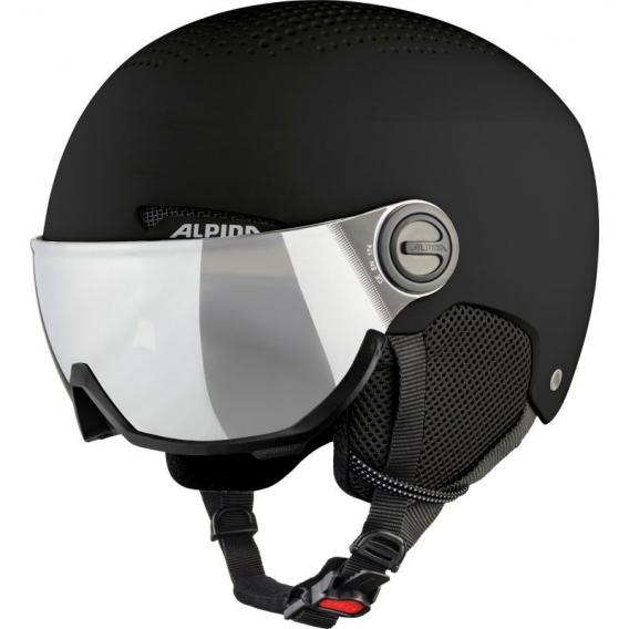 Obrázok pre ZIMNÍ PŘILBA ALPINA ARBER VISOR Q LITE BLACK MATT 54-58