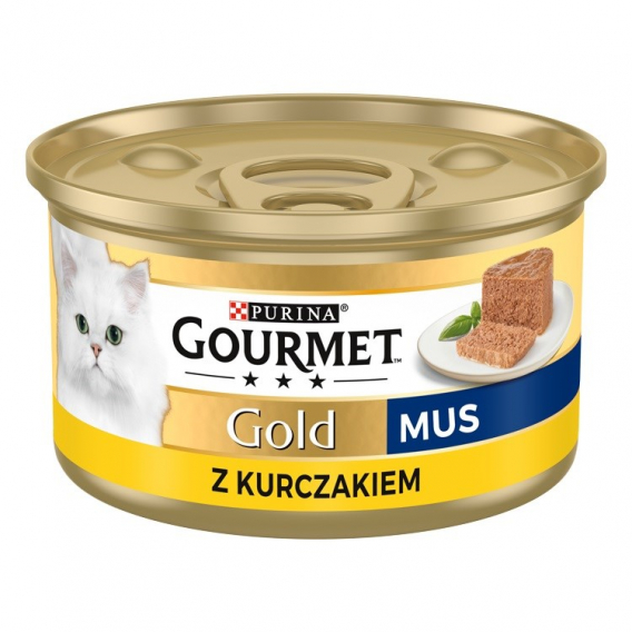 Obrázok pre Purina Nestle Gourmet Gold - losos a kuře -85 g mokré krmivo pro kočky