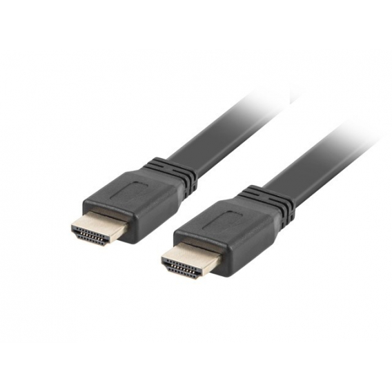 Obrázok pre Lanberg CA-HDMI-21CU-0050-BK HDMI kabel 5 m HDMI Typ A (standardní) Černá
