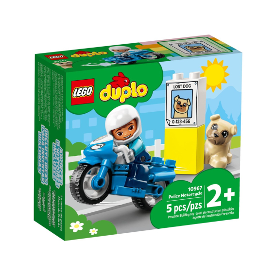 Obrázok pre LEGO DUPLO 10967 Policejní motorka