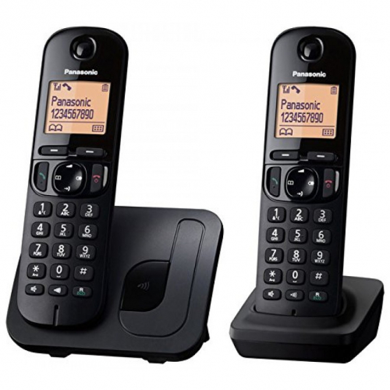 Obrázok pre Panasonic KX-TGC212 DECT telefon Identifikace volajícího Černá