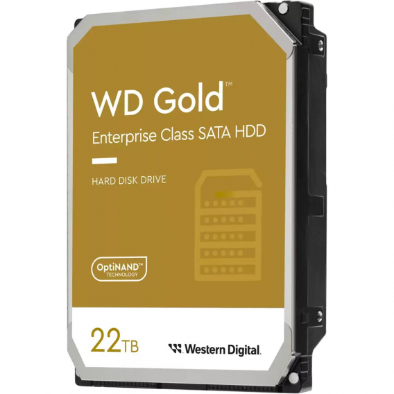 Obrázok pre Western Digital Gold 3.5" 22000 GB Serial ATA III