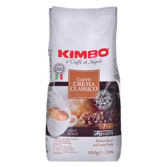 Obrázok pre Kimbo Caffe Crema Classico 1 kg zrnkové kávy