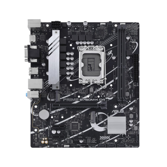 Obrázok pre ASUS PRIME B760M-K D4 Intel B760 LGA 1700 Micro ATX