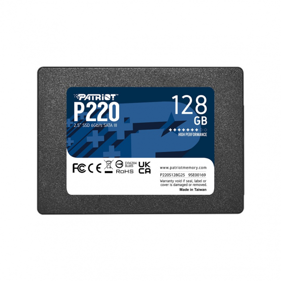 Obrázok pre Patriot Memory P220 128GB 2.5" Serial ATA III
