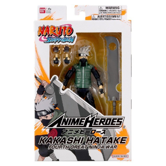 Obrázok pre ANIME HEROES NARUTO - HATAKE KAKASHI GOURTH GREAT NINJA WAR