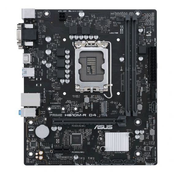 Obrázok pre ASUS PRIME H610M-R D4 Intel H610 LGA 1700 Micro ATX