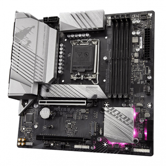 Obrázok pre Gigabyte B760M AORUS ELITE AX základní deska Intel B760 LGA 1700 Micro ATX