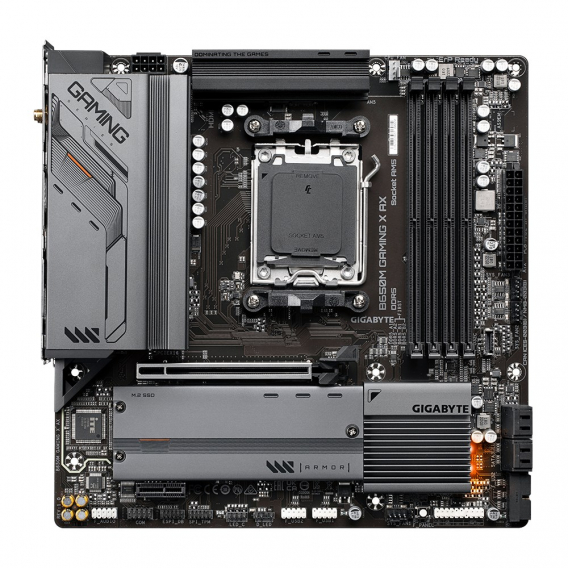 Obrázok pre Gigabyte B650M GAMING X AX (rev. 1.x) AMD B650 Zásuvka AM5 Micro ATX