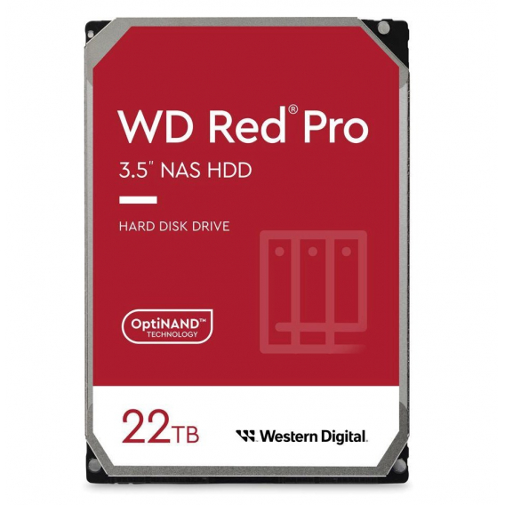 Obrázok pre Western Digital Red Pro 3.5" 22000 GB Serial ATA III