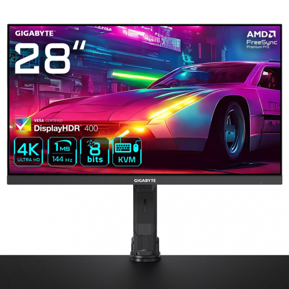 Obrázok pre GIGABYTE M28U Arm Edition počítačový monitor 71,1 cm (28") 3840 x 2160 px 4K Ultra HD LED Černá